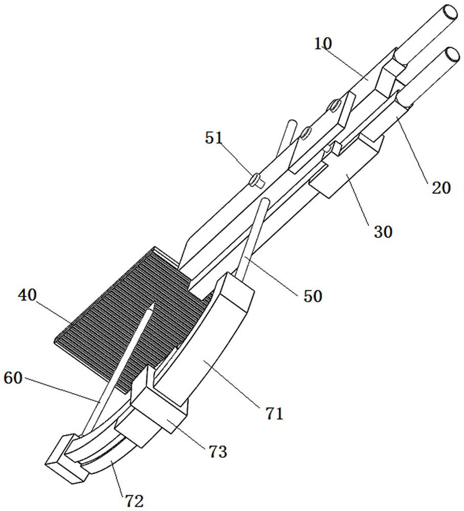 Old calcaneal fracture prying and pulling device