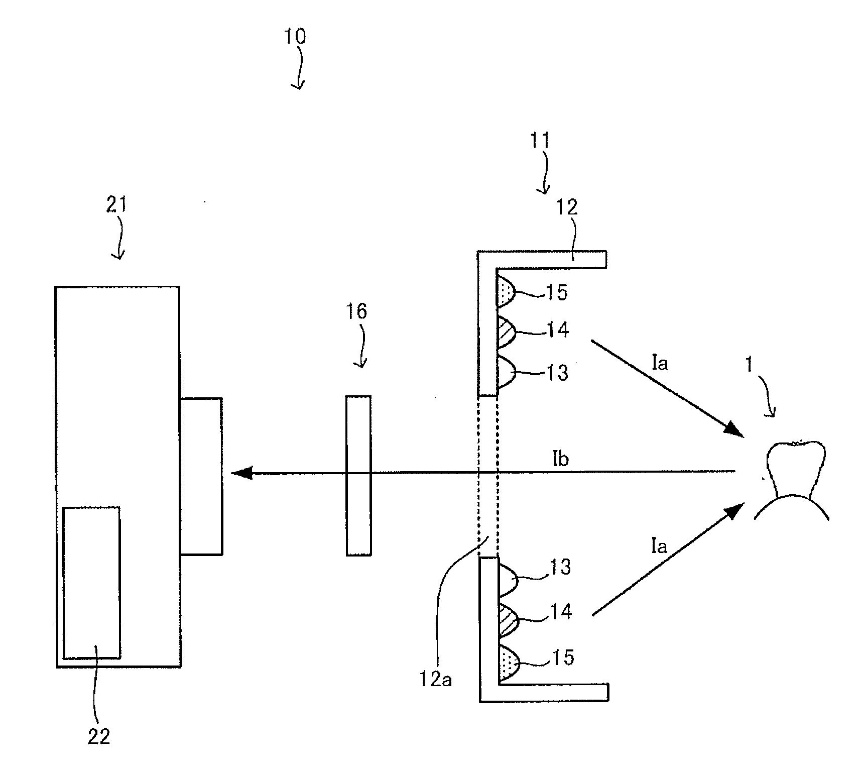 Intraoral inspection apparatus and method for operating intraoral inspection apparatus