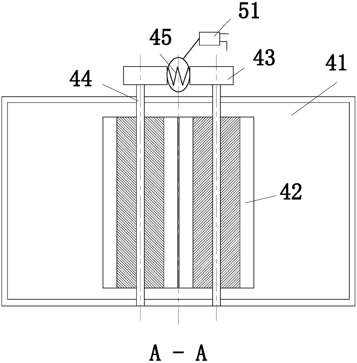 Polymer water-based paint raw material grinding device