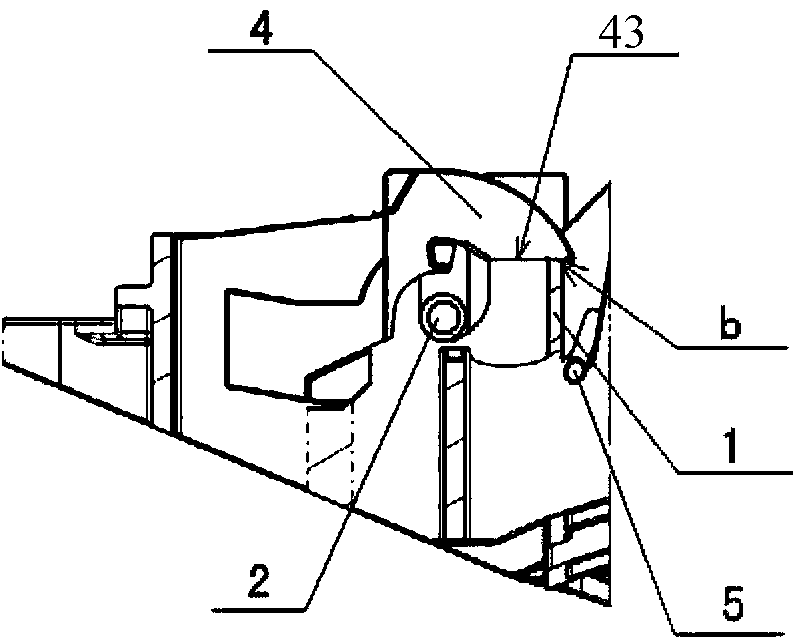 Locking mechanism for preventing interlink impact inertia accidental vehicle door opening
