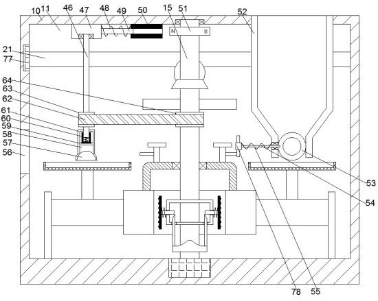 A graphene processing device for coating solar panels