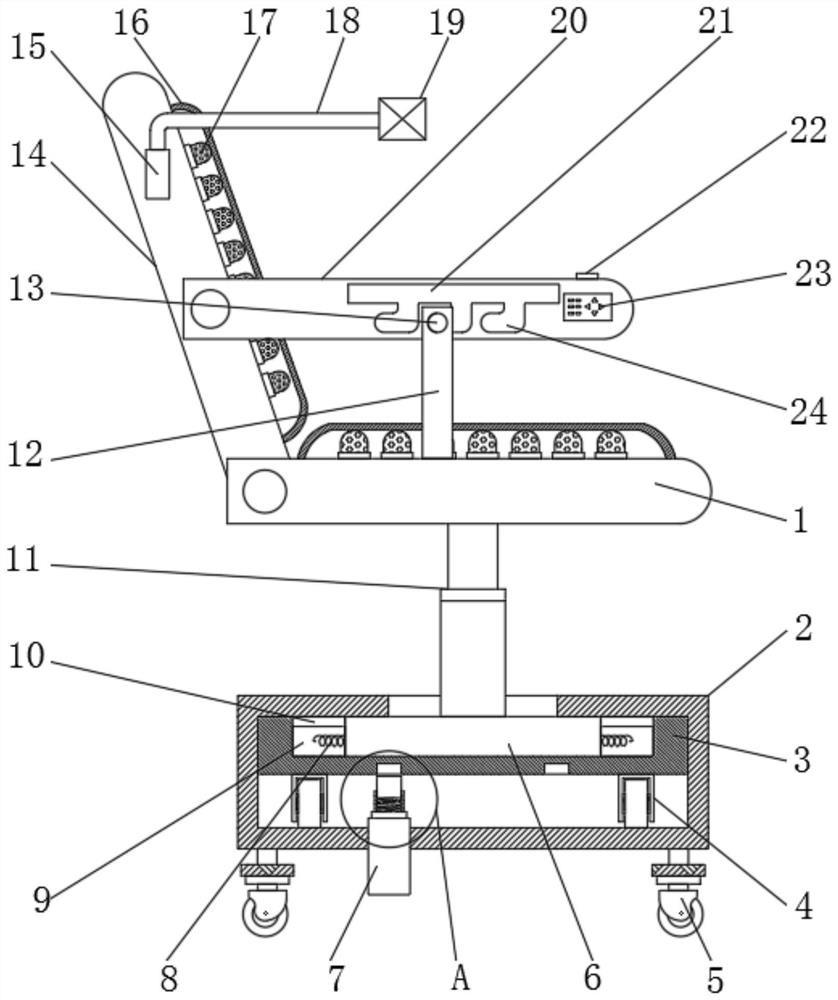 A massage chair health robot with face-to-face diagnosis function