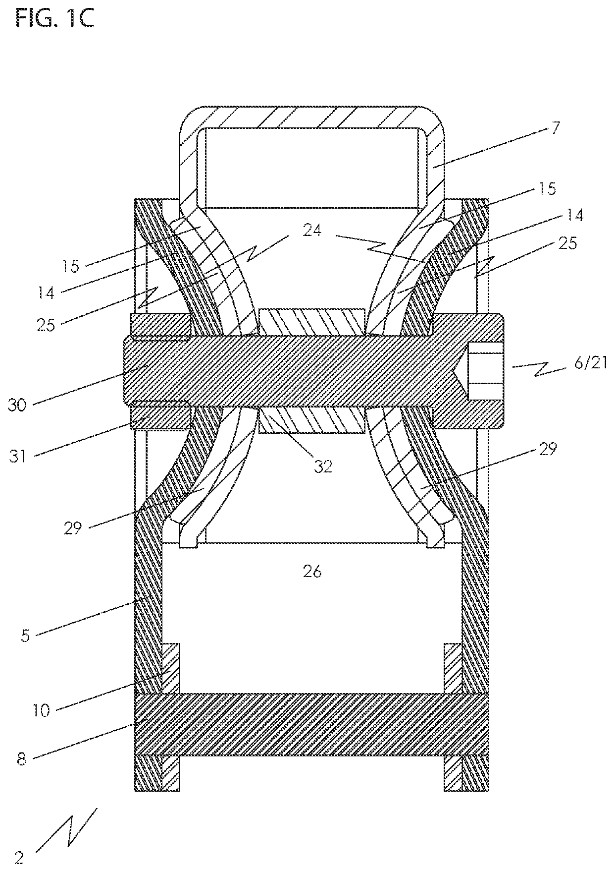 Balancing arm with friction hinge