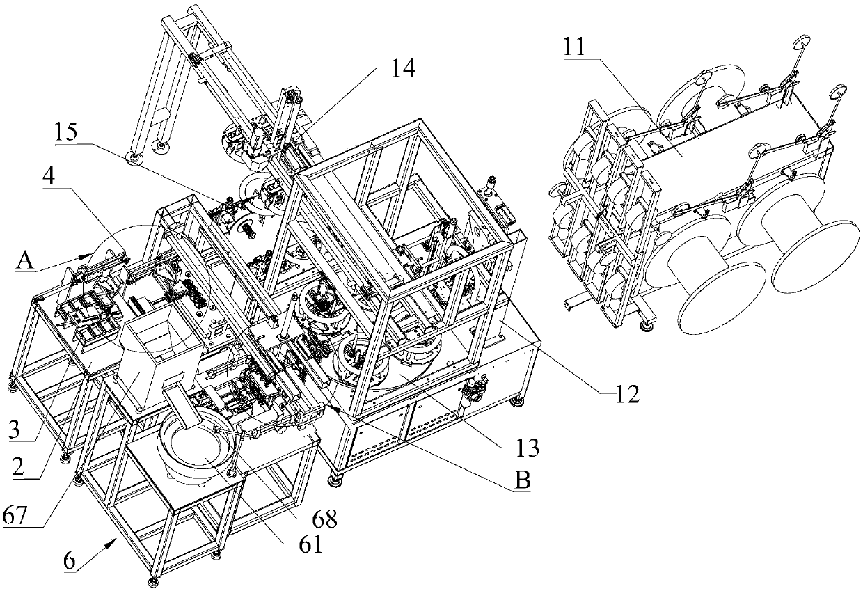 Small-size nonel tube detonator production line