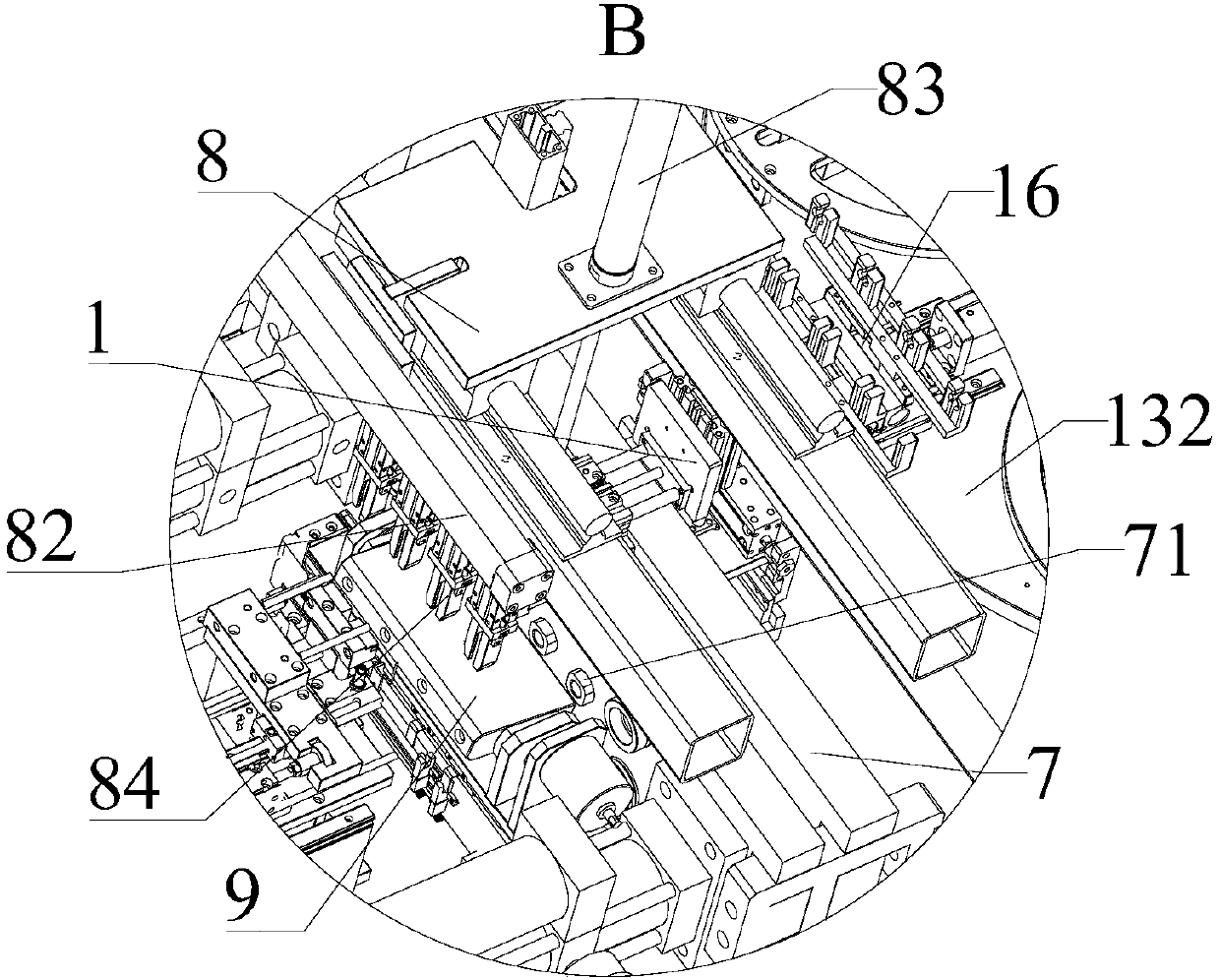 Small-size nonel tube detonator production line