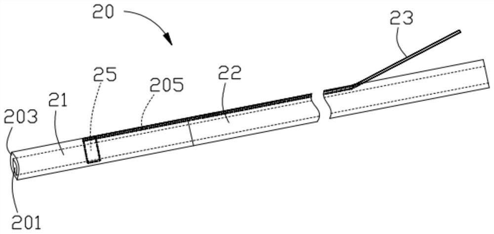 Simple and convenient bendable catheter