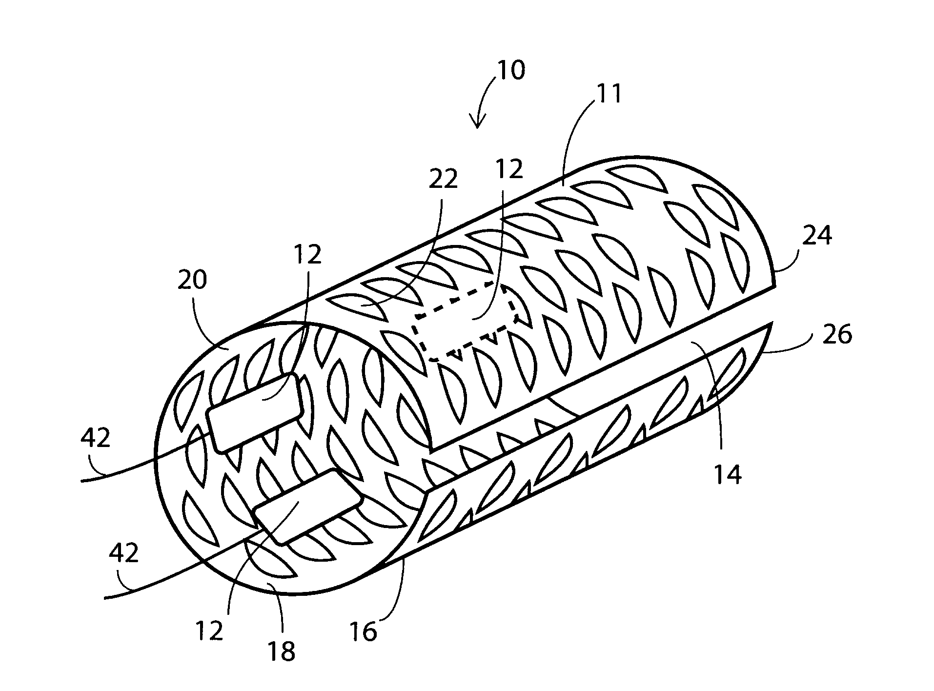 Implantable Medical Cuff with Electrode Array