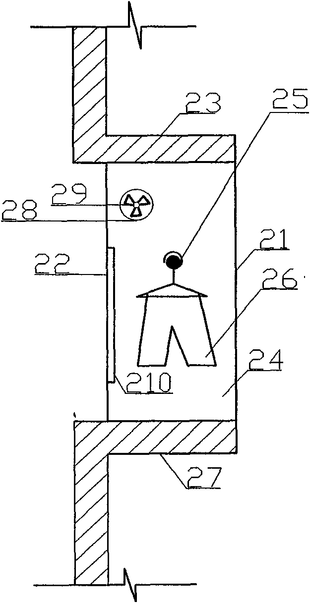 Clothes airing device