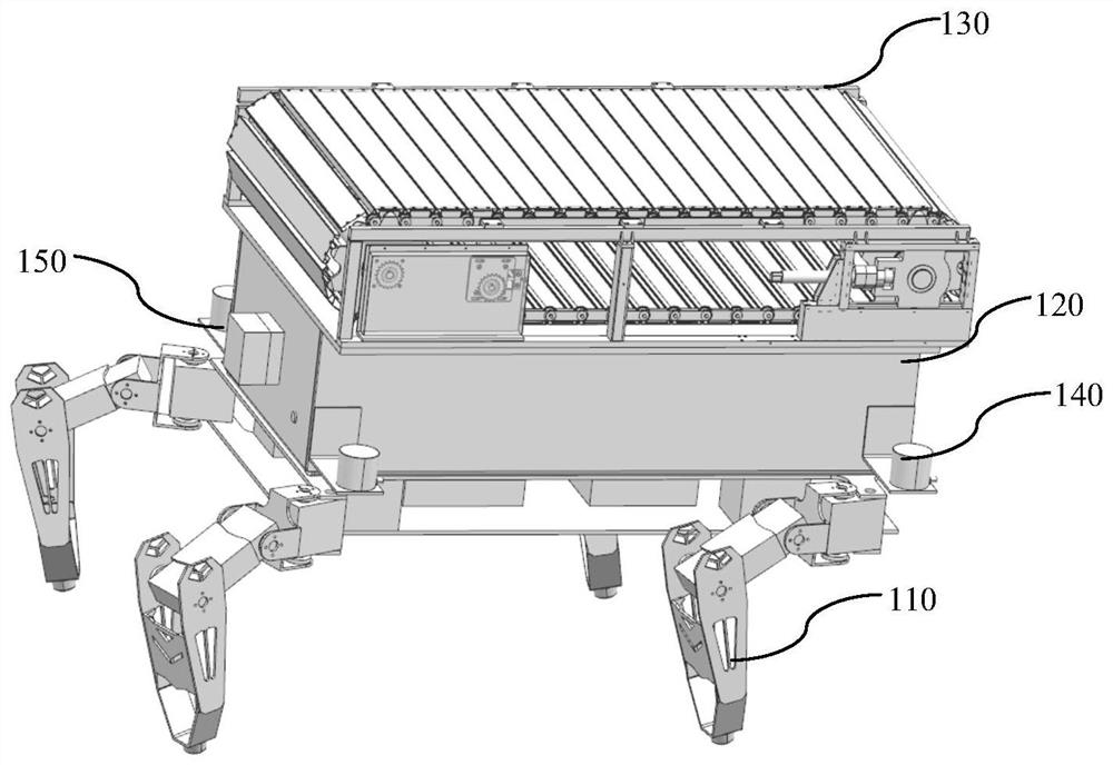 Conveying robot, conveying system and conveying robot connection control method