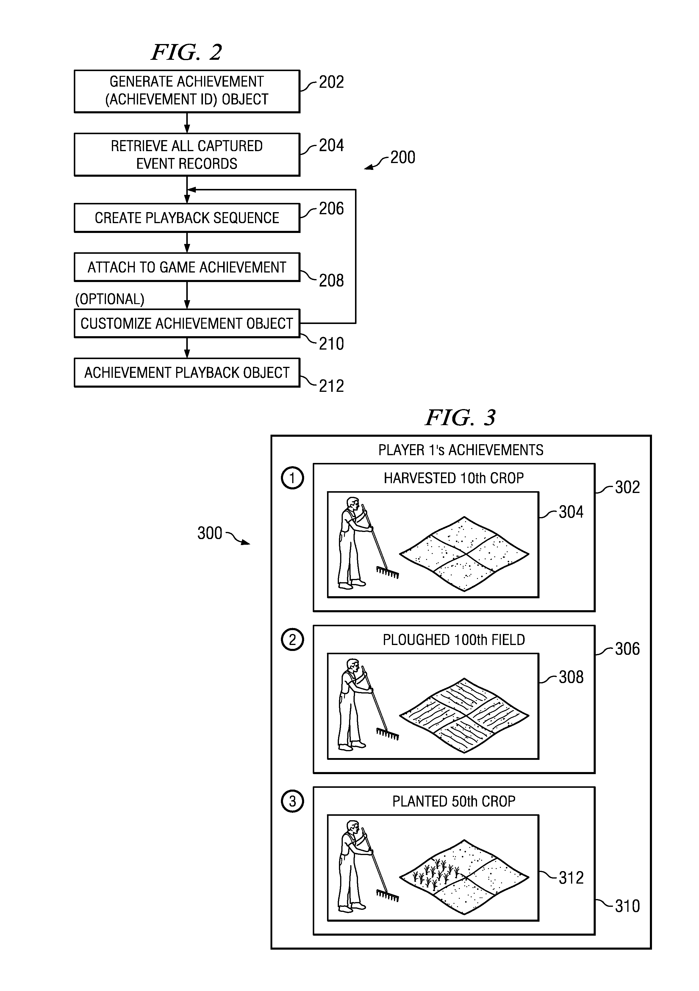 System and Method for Generating Achievement Objects Encapsulating Captured Event Playback