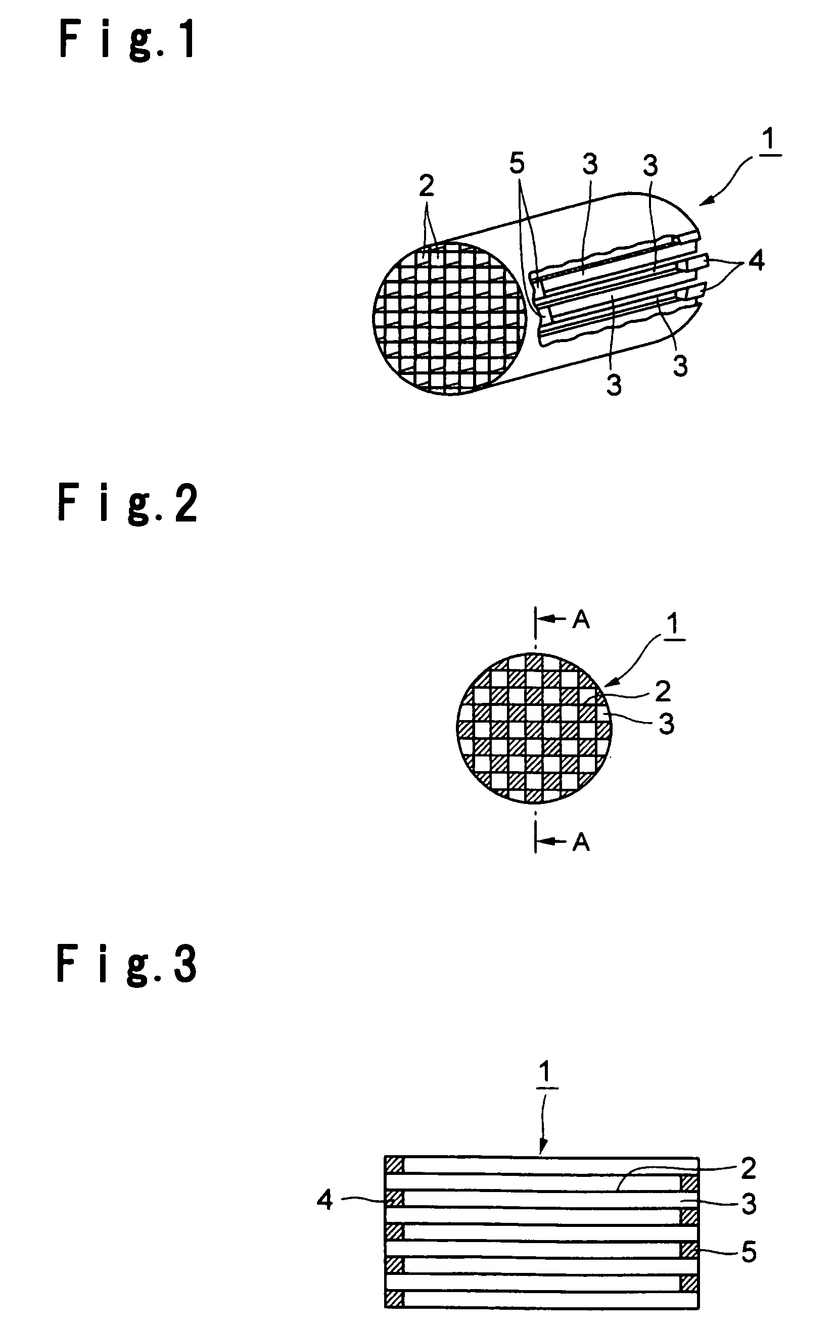 Honeycomb filter for clarifying exhaust gas and method for manufacture thereof