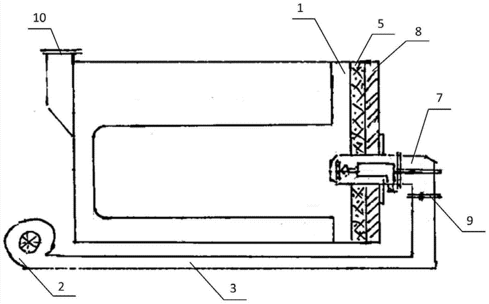 A kind of boiler reconstruction method