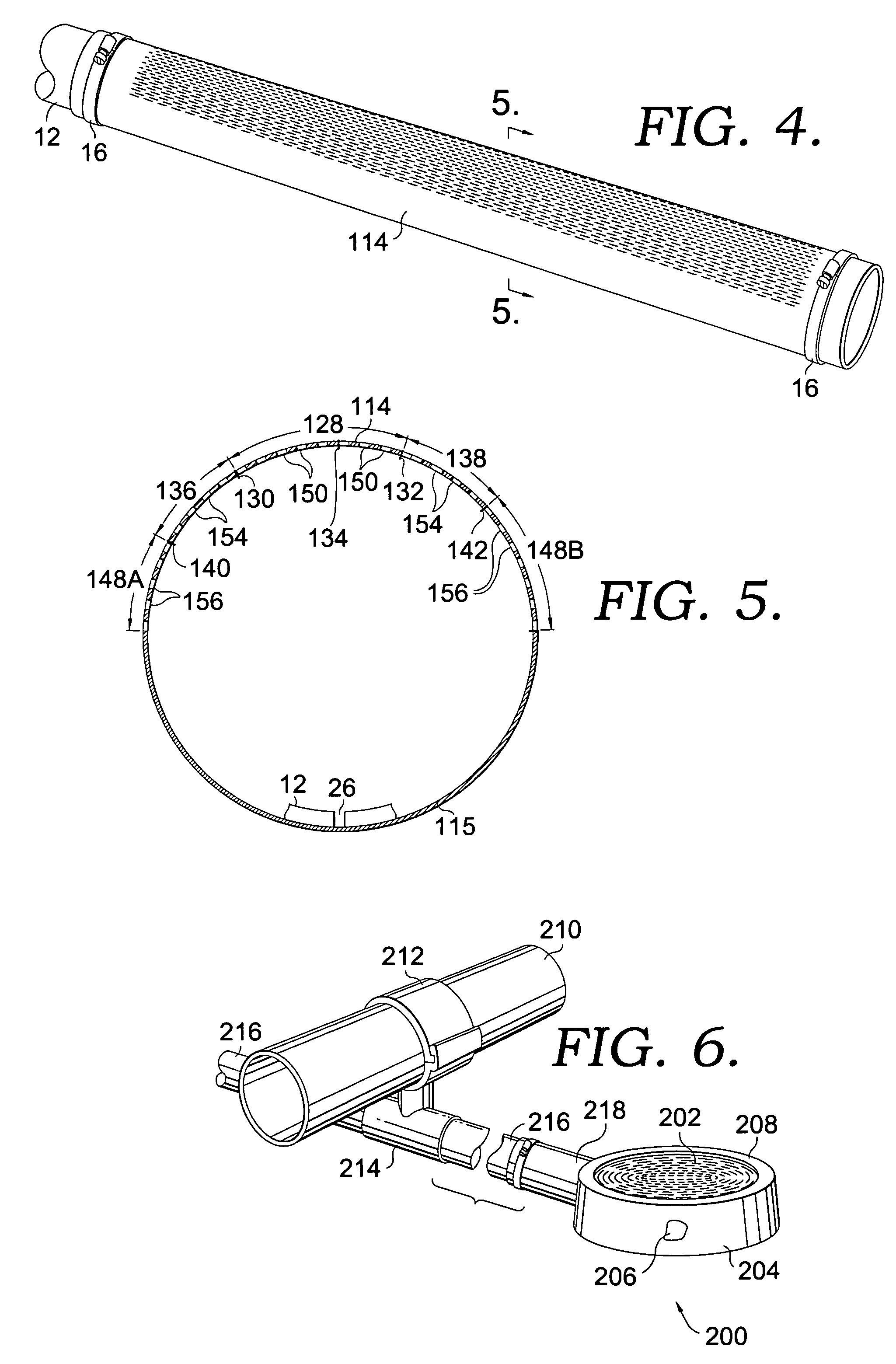 Membrane diffuser with uniform gas distribution