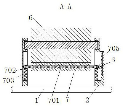 Cutting device convenient for garment processing and production