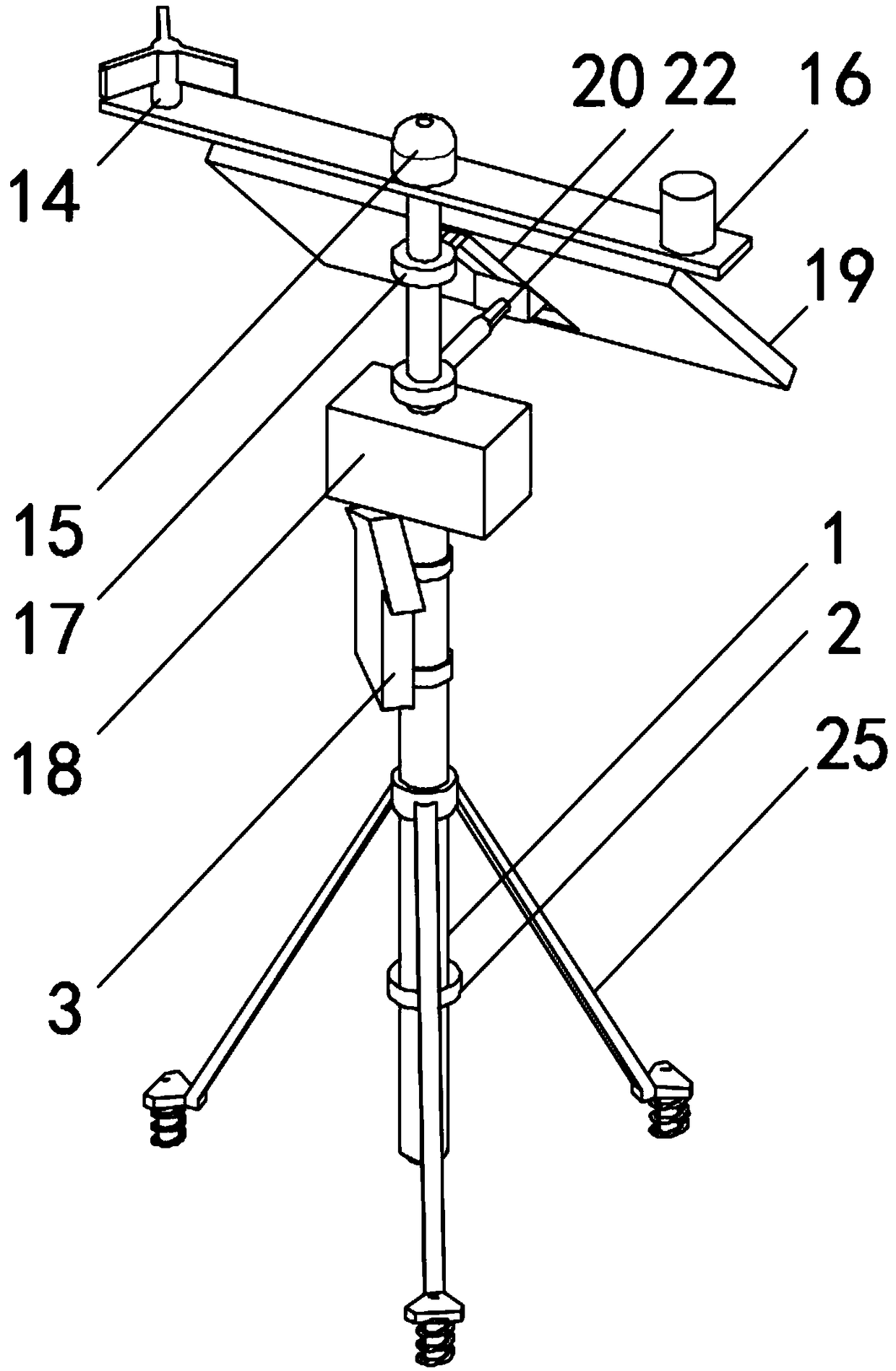 Device and method for automatically inspecting power distribution station