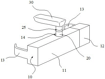 A state monitoring terminal structure for electrical protection pressure plate