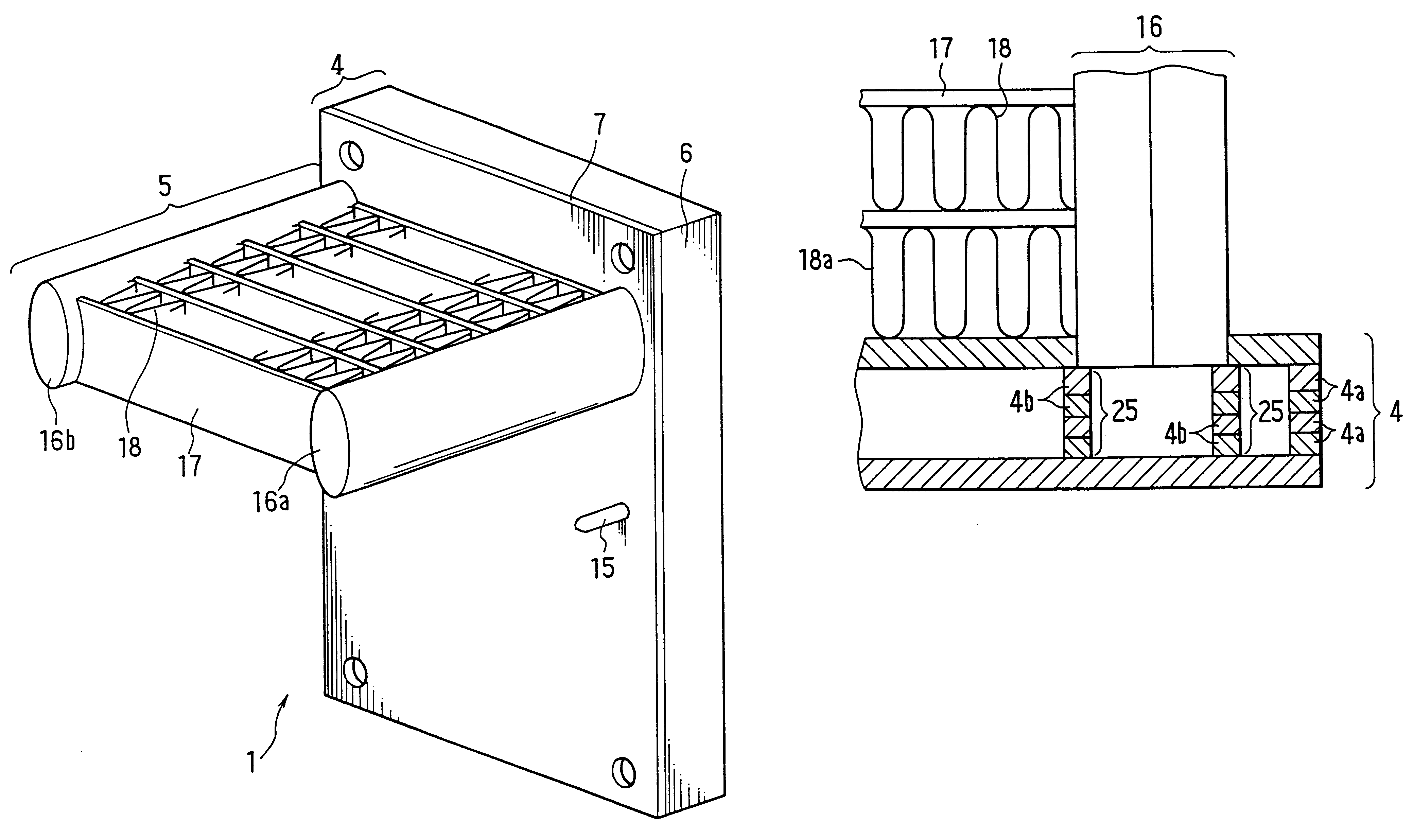 Cooling apparatus using boiling and condensing refrigerant