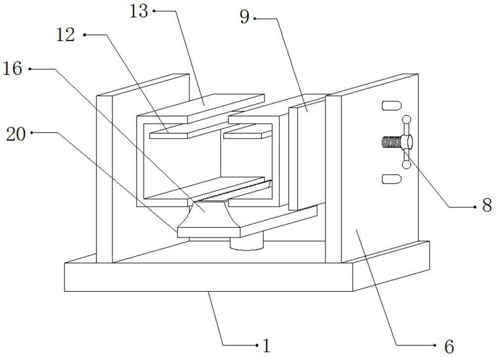 An auxiliary welding device for auto parts