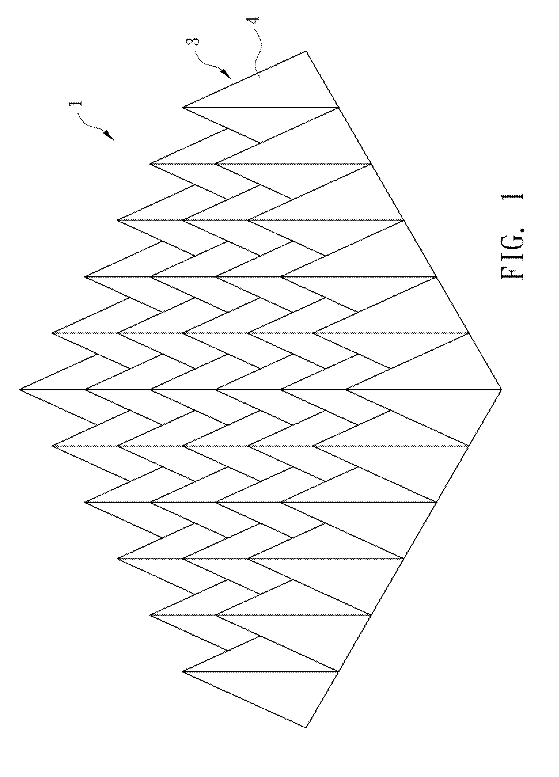 Solar power generation system with cone -shaped protrusions array