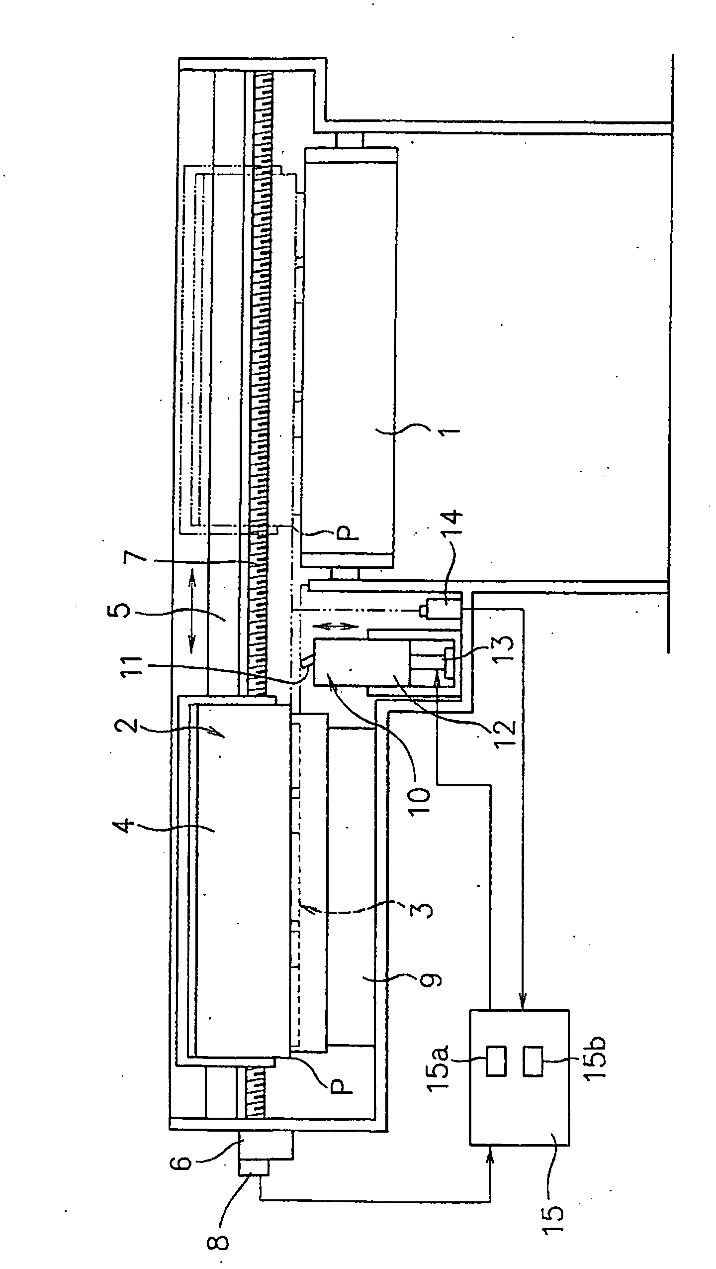 Line head wiping method