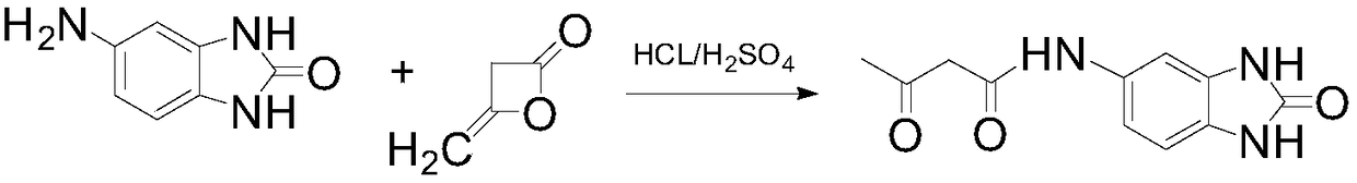 Preparation method of high-purity 5-acetylacetylaminobenzimidazolone