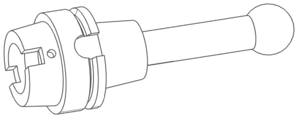 A method for detection and identification of the position error of the swing head of a ca double swing head five-axis CNC machine tool