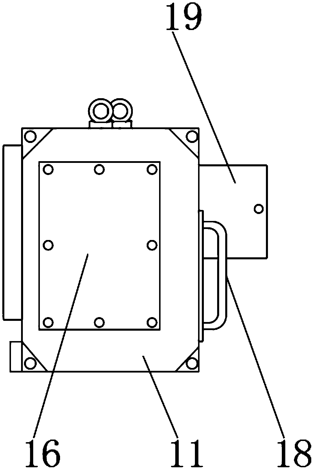 Universal numerical control machine tool fourth shaft