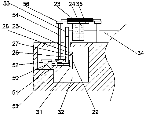 Metal plate film covering device with adjustment function