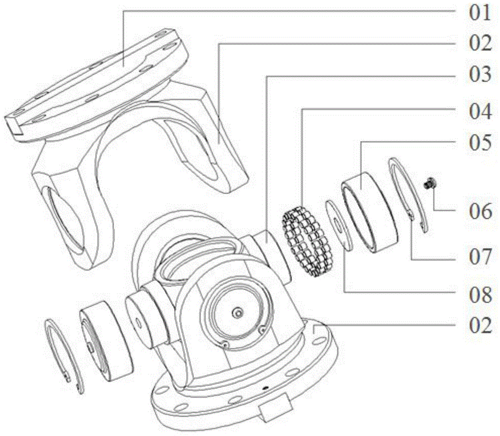 Double vane shaft universal coupling