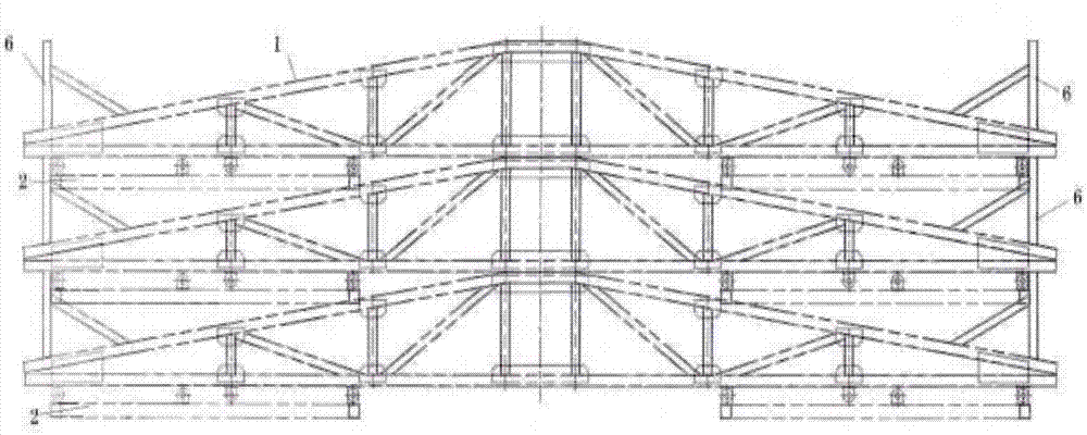 Thermal insulation greenhouse capable of being conveniently stacked and transported