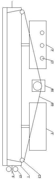 Steel belt cleaning device