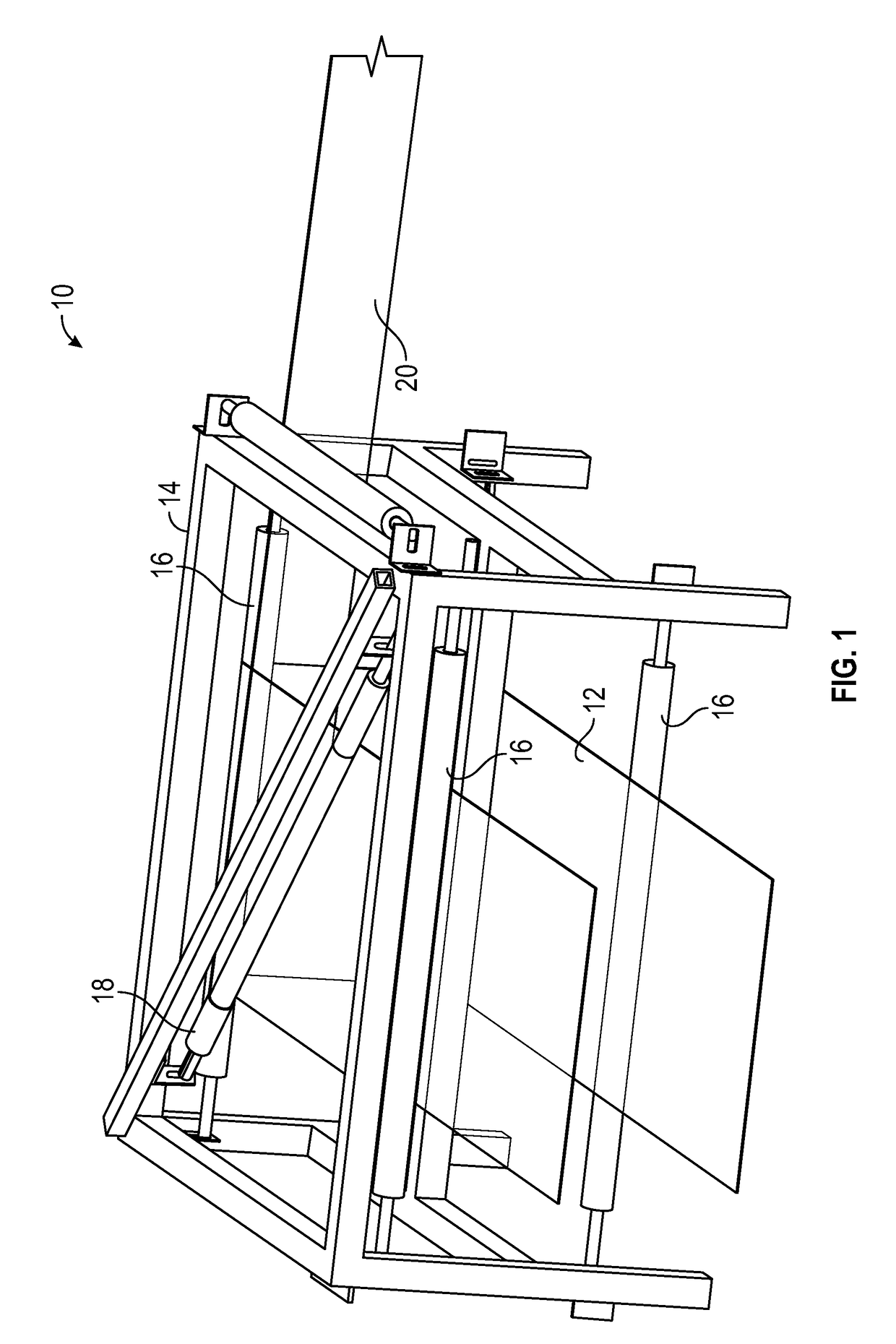 Stripping system and method for laminate constructions