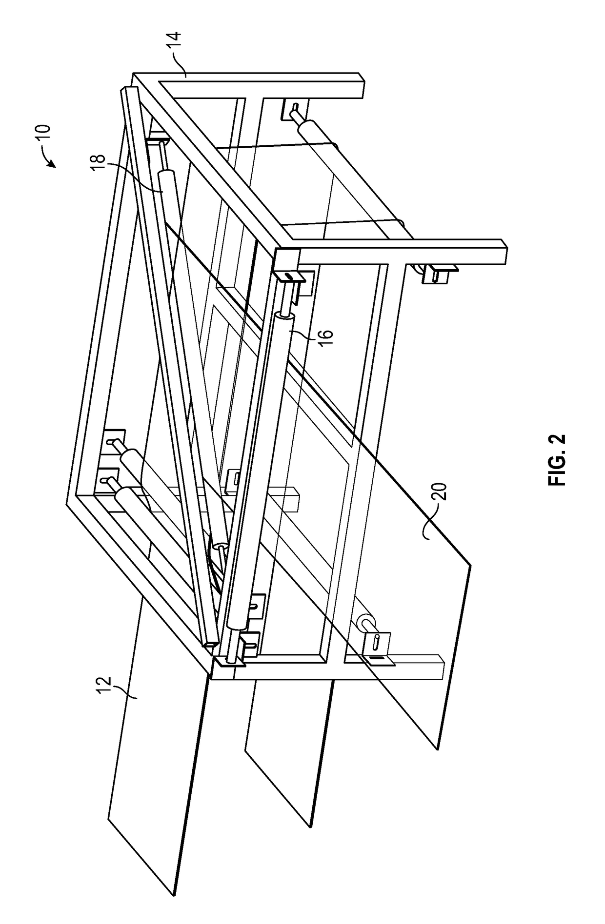 Stripping system and method for laminate constructions