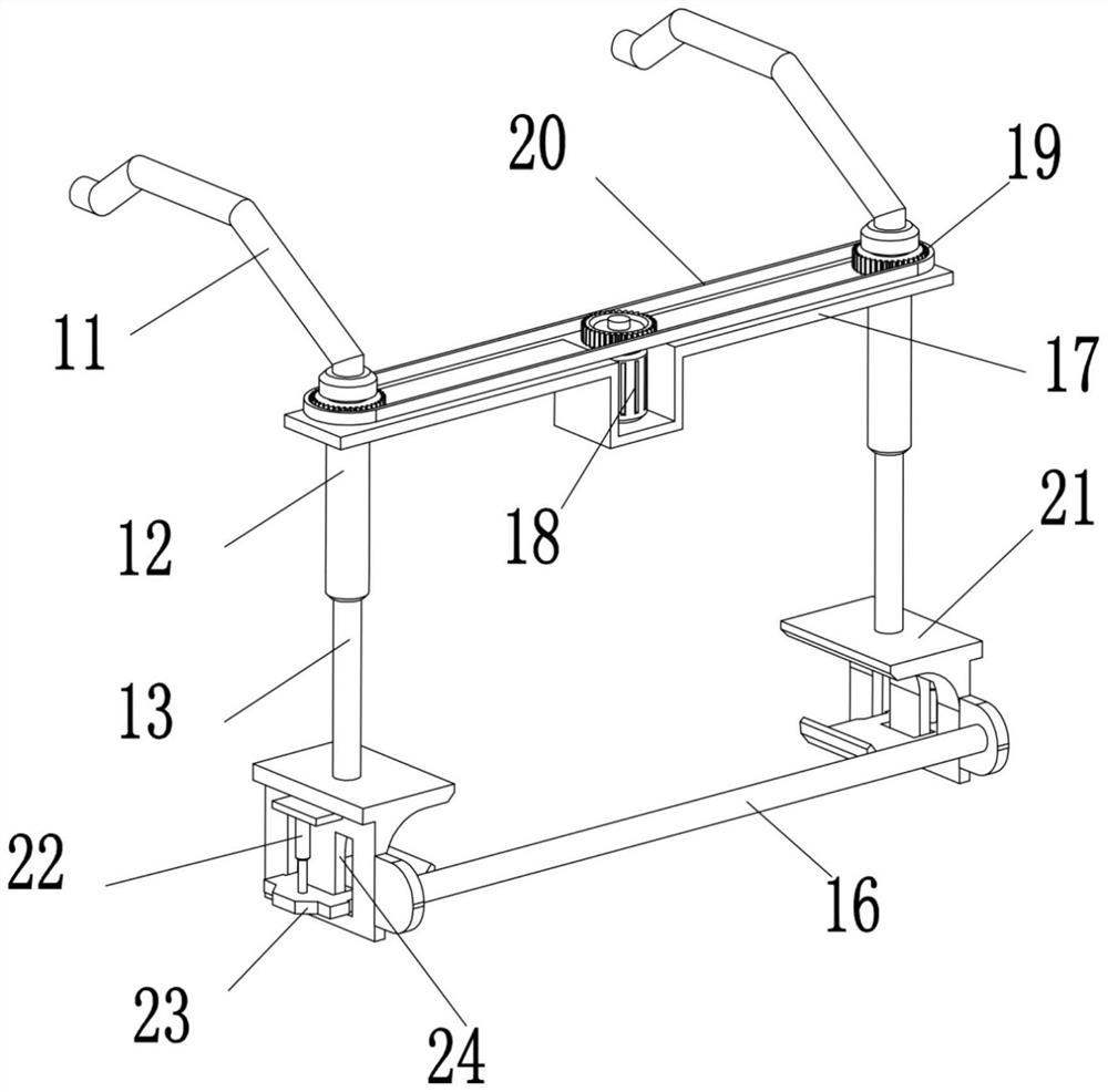 Rehabilitation training equipment for children with cerebral palsy such as hip joint and pelvis