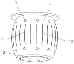 Decocting device and decocting method for preparing medicament