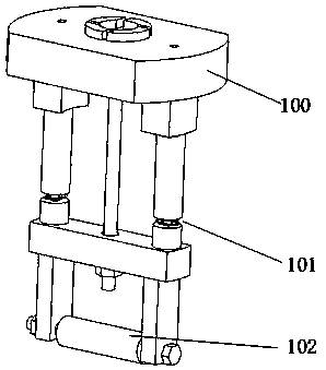 Low-energy-consumption ultrasonic impact treatment impact head