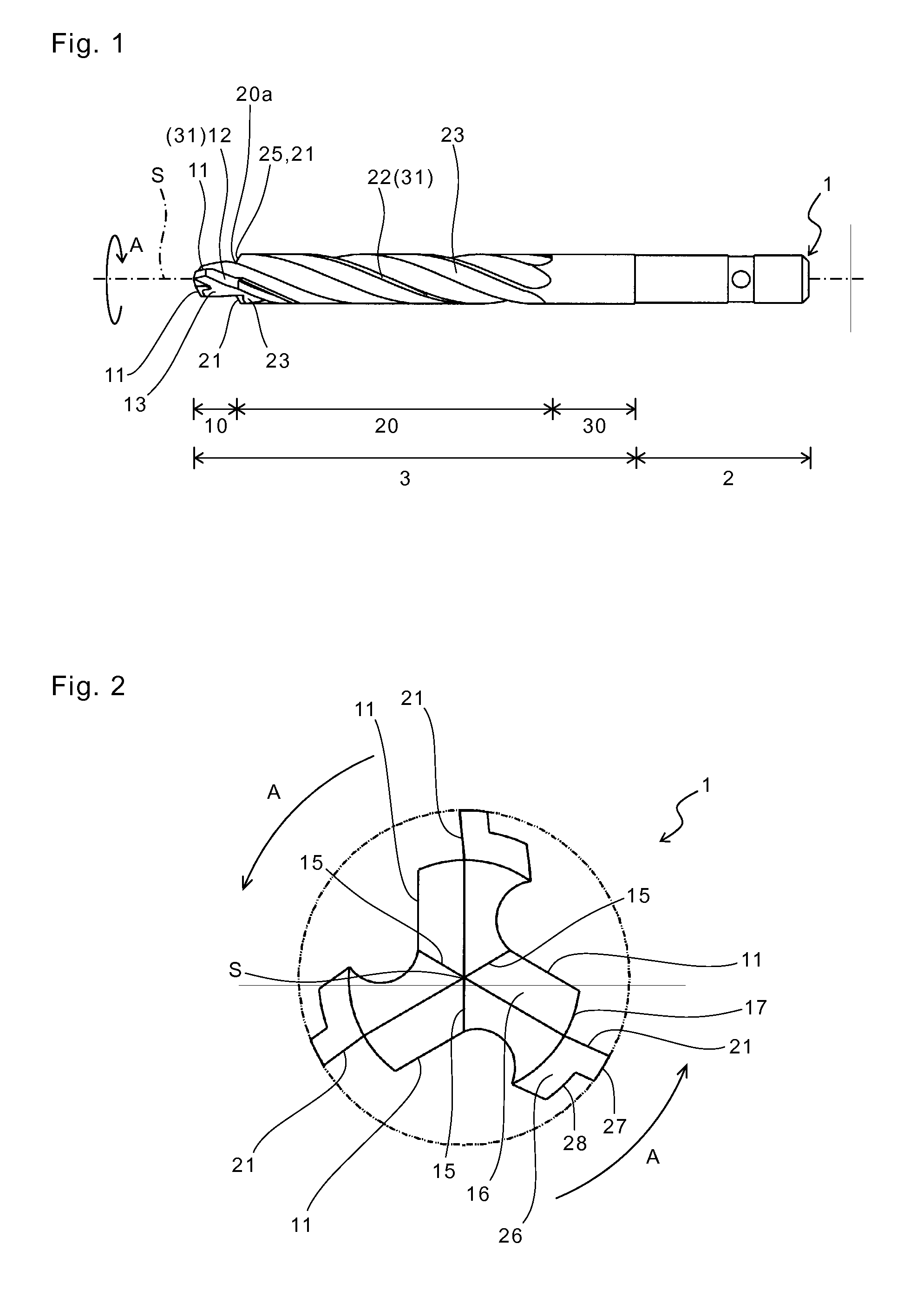 Drill and method of manufacturing machined product