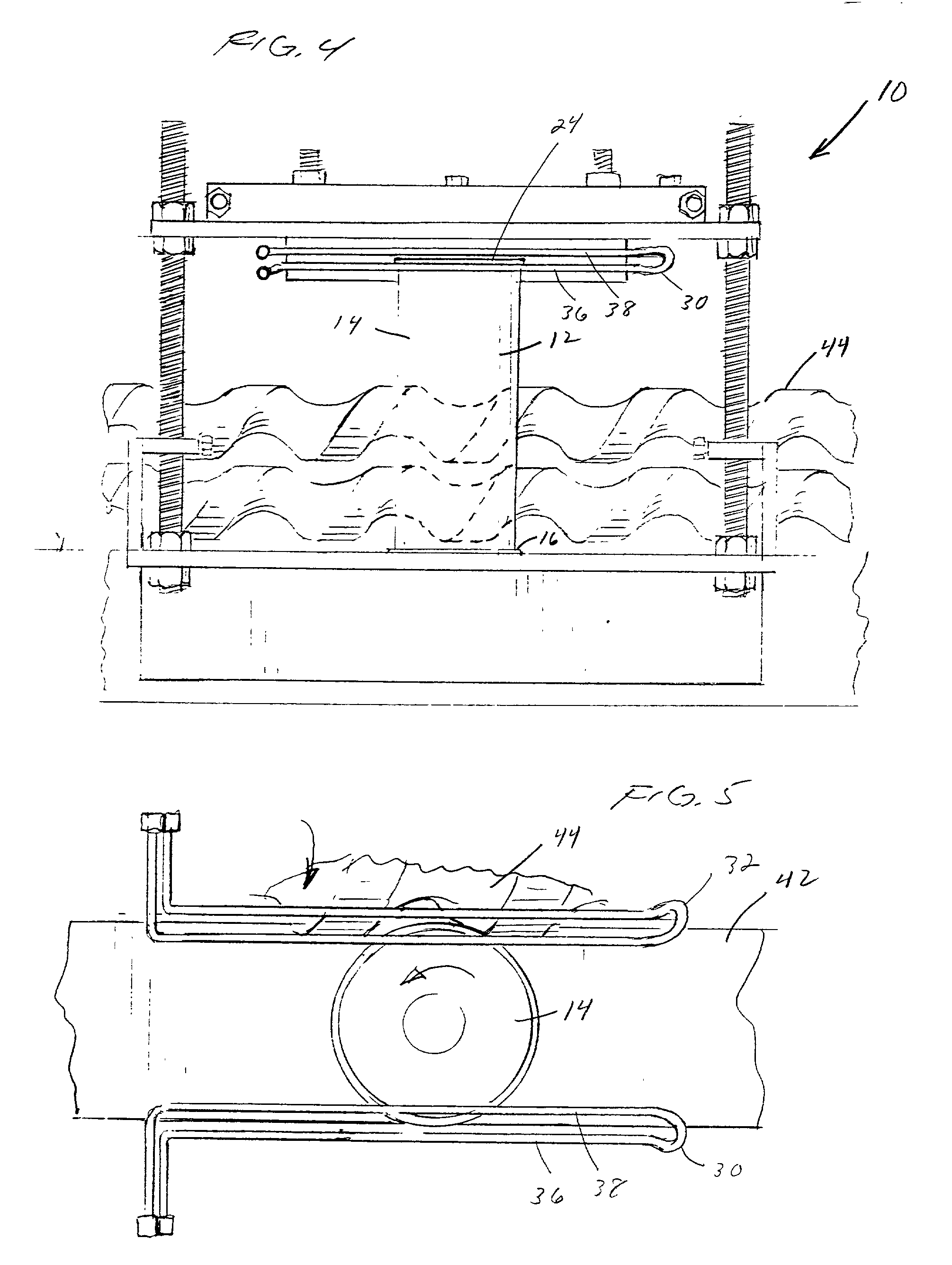 Method for induction sealing a plastic part to a composite container