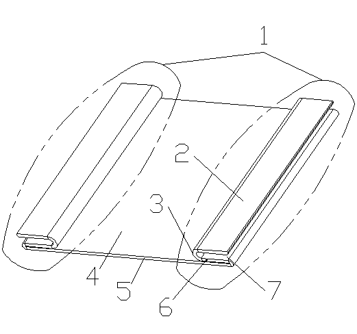 Adapting piece of assembling door