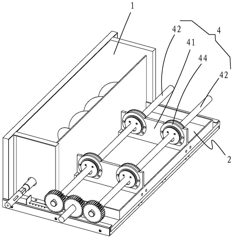 Reciprocating rolling material forming device