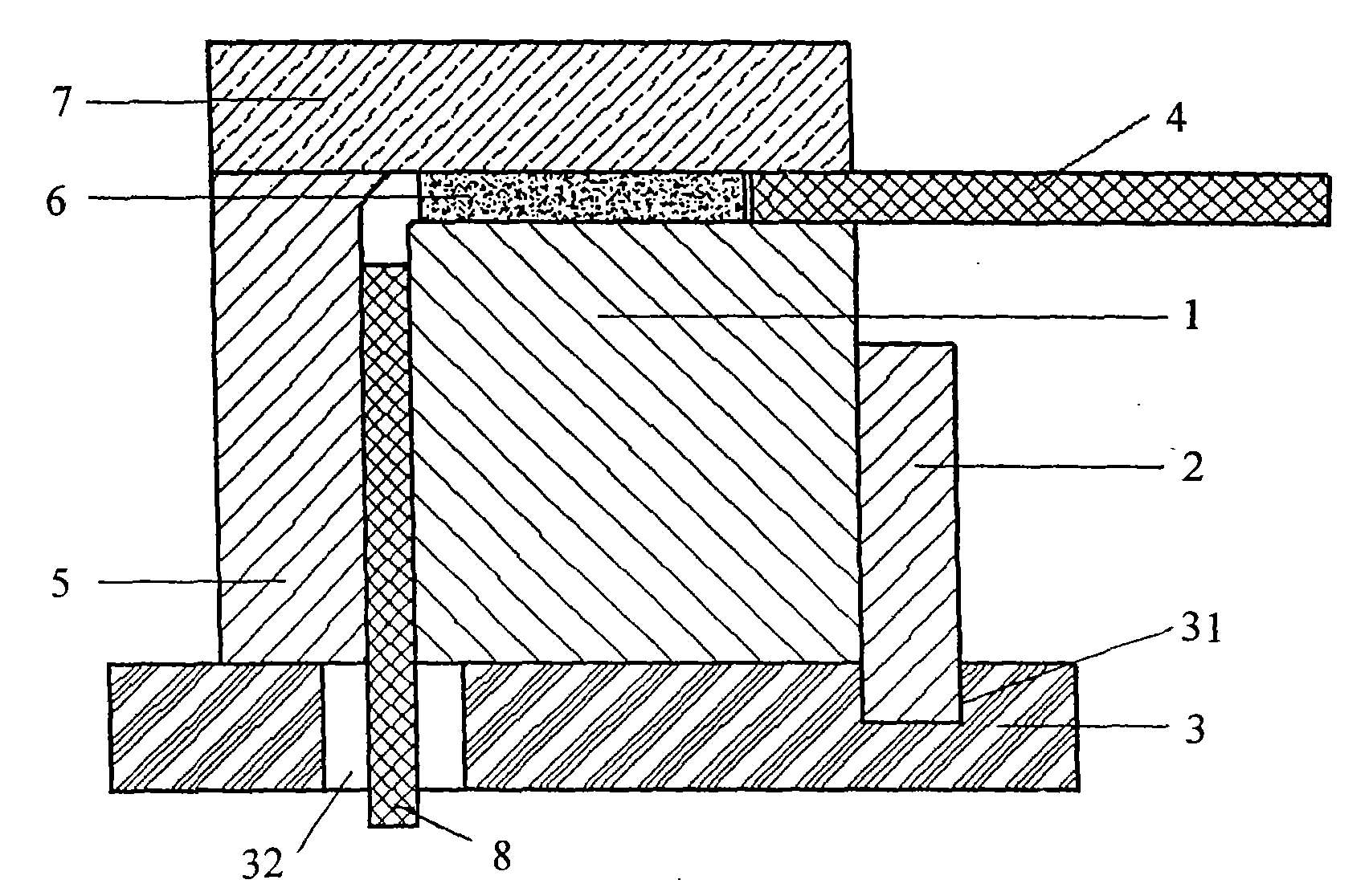 Method for preparing equal-channel reciprocating extrusion magnesium alloy with back pressure and extrusion die thereof