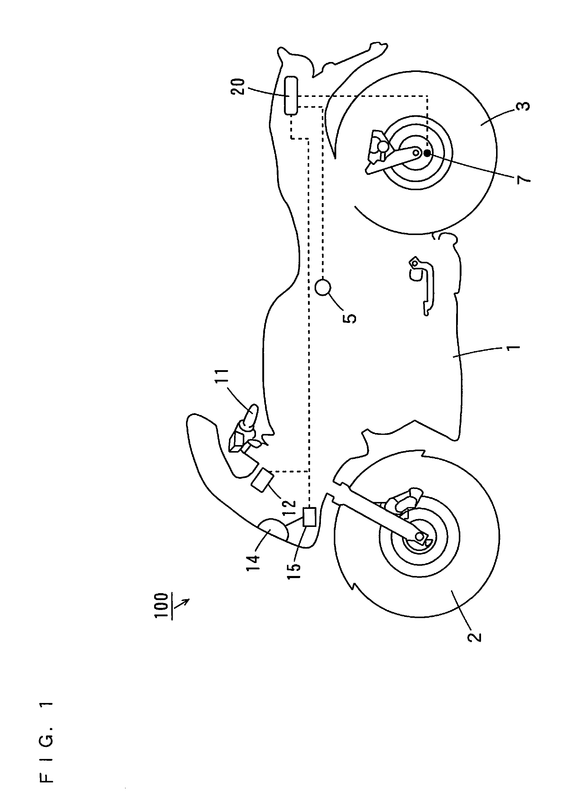 Roll angle estimation device and transport equipment