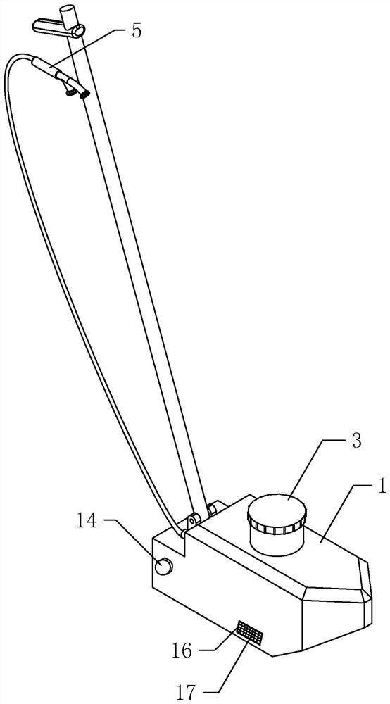 Sprayer for farmland