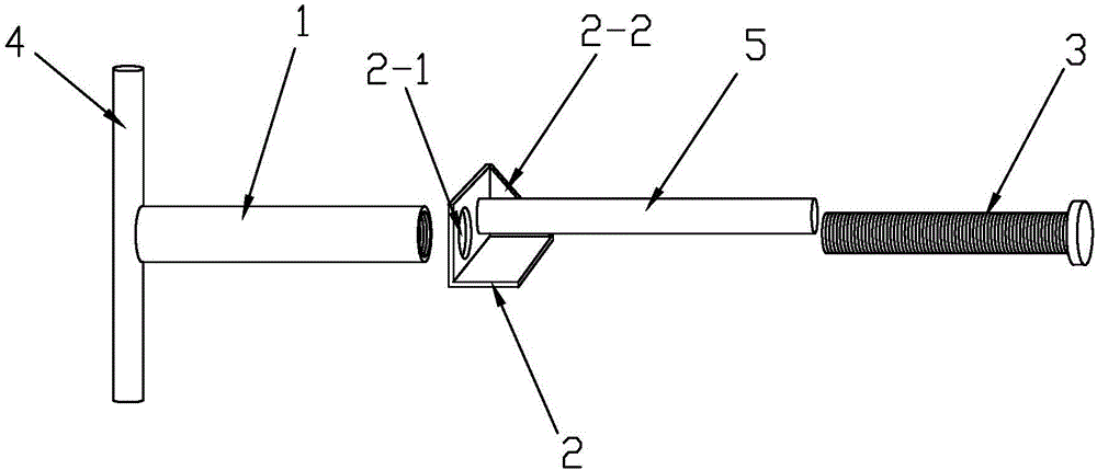 Scaffold wall connection element