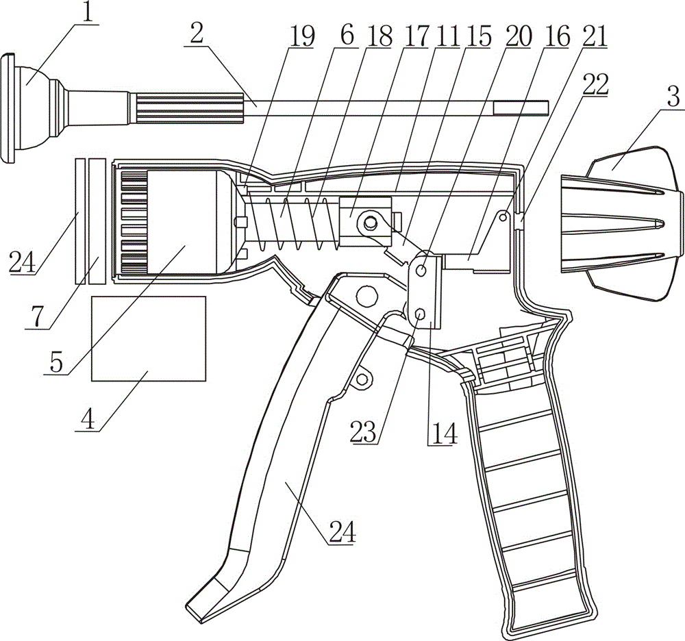 Disposable pistol circumcision stapler