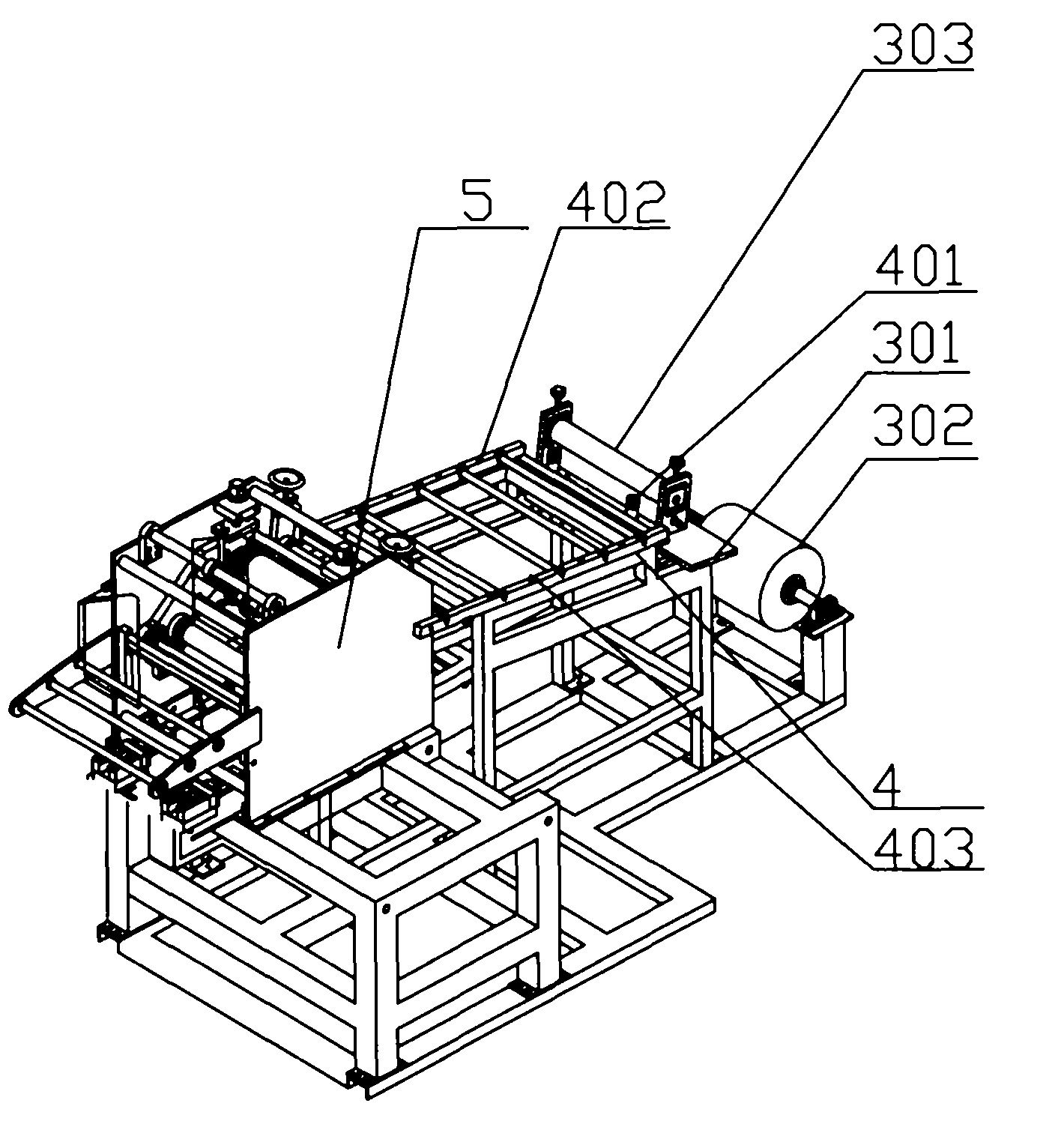 Automatic production line for shells of electrical appliances
