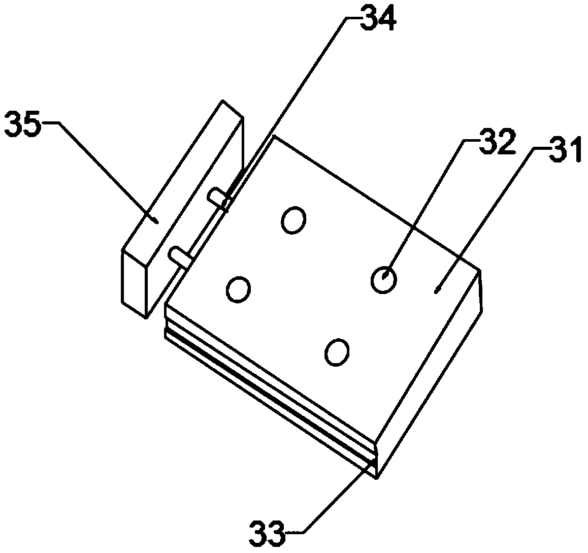 Angle-adjustable jig for die machining and working method thereof