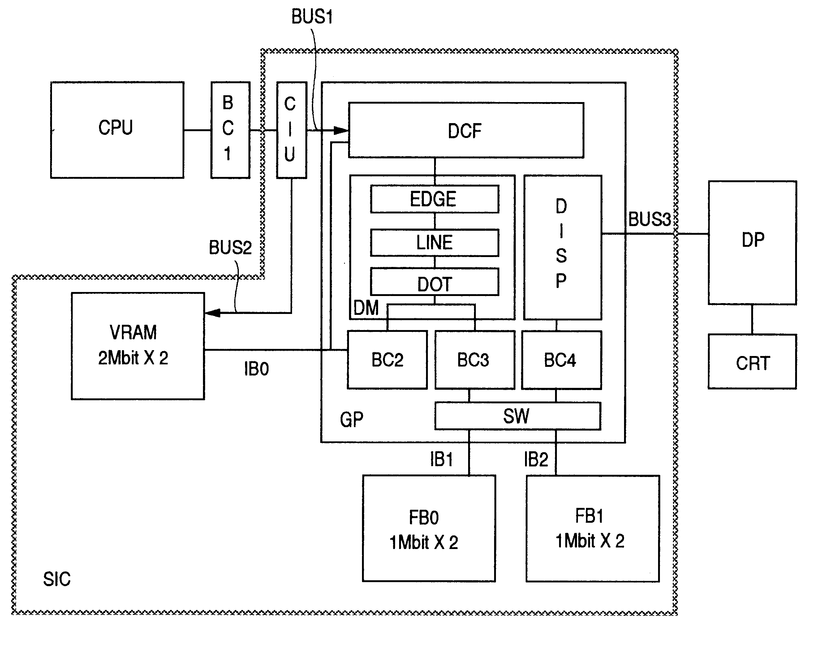 Data processor with built-in DRAM