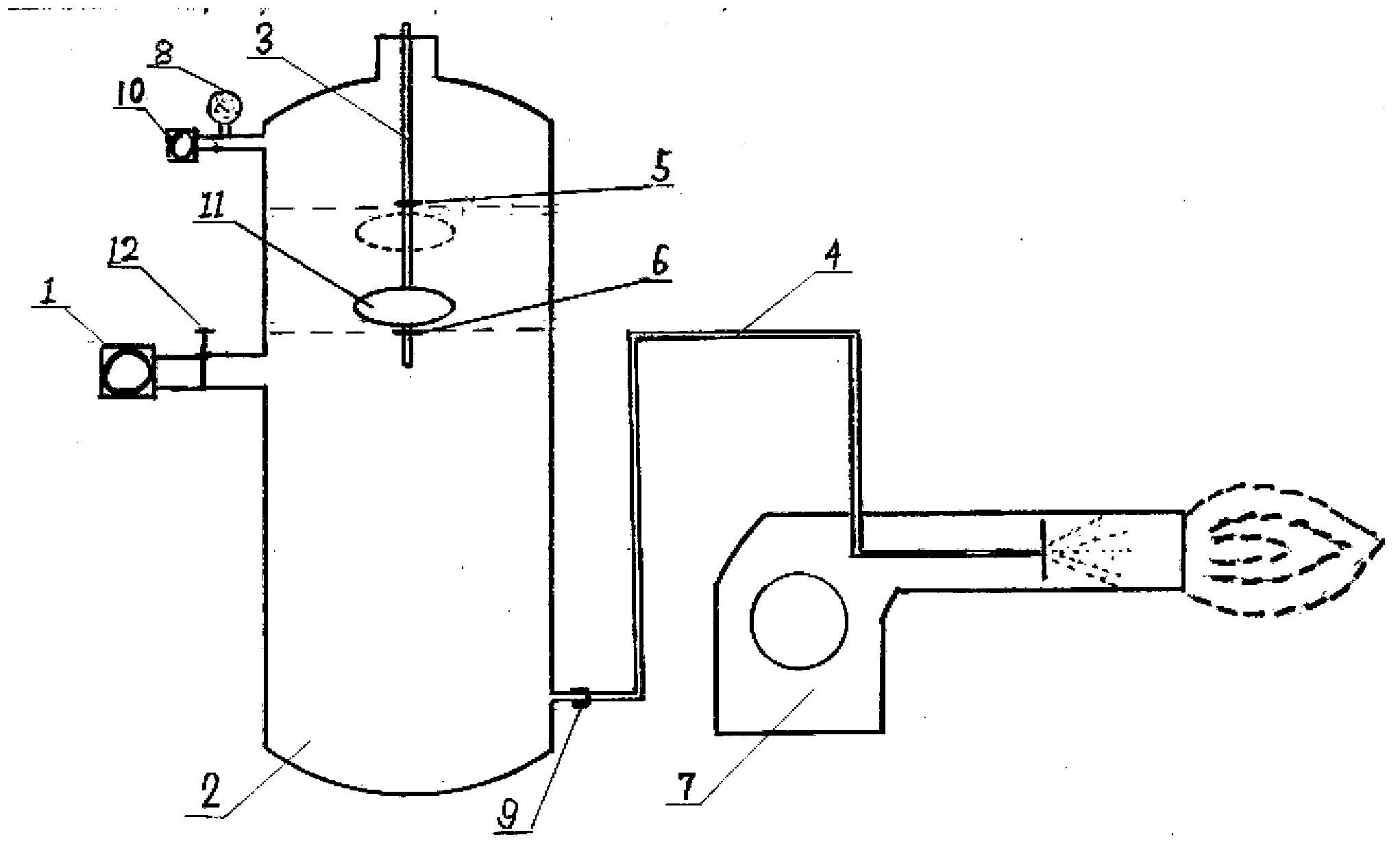 Burner supply system suitable for different alcohol-based fuels and burner system