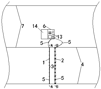 A system and method for monitoring the stability of a gob-side entry retaining filling body during recovery